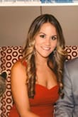 The dress looked great, but is oddly narrow at the hips and fuller at the waist. I'm very straight with narrow hips. I normally buy XS but sized up because it was a final sale. I had the waist taken in slightly and it fit perfectly. I got a lot of compliments!! - Crystal G.