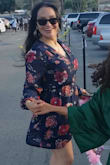 Absolutely loved this dress! Wore it to my daughters graduation! A little low cut... nothing a pin couldn't fix! - Tabitha H.