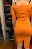 It is look great on me little bit tight but it's ok i love the dress - Violeta S.