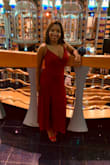 This is my favorite dress. The color is beautiful, the material is soft, confortable to wear. - America C.