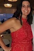Dress is gorgeous and is exactly as pictured. I ordered a large it's a tad bit large on the top but I think it's because my chest is small. Wore to a wedding got so many compliments on this dress. - Jennifer S.