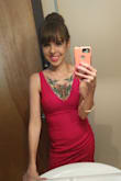 I absolutely LOVE this dress! It fit like a glove and was surprisingly comfortable! The only slightly annoying thing was the cotton slip material underneath would bunch up sometimes, but other than that it was absolutely perfect! For anyone hesitant about getting an XS.. It is stretchy and it's more like a 1 than a 0. Thank you Lulus!! - Sarah B.