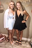 This dress was perfect! I was debating sizes because I have an athletic build. I order the medium, it fits a little big, but comfortable. I could have order the small but probably would have been tight! Overall I love the dress! It was perfect for a bachelorette trip and the pants underneath are amazing - Abbey J.