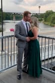 Wore this dress to a wedding and got many compliments! It was the perfect color. Bit long but I got it hemmed and it looked great. - Jessica L.