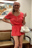 Too cute, especially to show off the legs. However, it's not the easiest Romper to get in and out of for Mother Nature. And, if you hate ironing, this Rayon Romper wrinkles in the blink of an eye. I guess a girl can't have everything all the time! Why not? Hmm? Who irons for the model in that cute Kudos Coral Pink Romper? - Bobby R.
