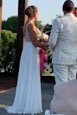 Everyone loved my dress! Especially me! No one could believe what a bargain it was. It was exactly what I wanted and it fit beautifully without a bit of alterations. It was THE PERFECT DRESS for my wedding. - Courtney