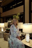 I loved the print, color and style of that dress. It runs a little bit big for me.
I had size L, but for the future i would order size M. - Giedre D.