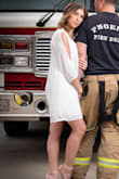 Wore this for my engagement photo shoot, which worked really well! I wanted a white dress that wasn't too tight but not too over-the-top conservative.....so I got this!
Worked great, and I can still wear this dress to other events. - Jessica B.