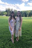 I originally ordered a small and a medium, returned the medium and ordered an XS to compare to the small. The XS was too tight but the small was slightly too big. I kept the small and wore it to a wedding! I had to sew in a strapless bra so the bra would not show and because the top was two inches too big, therefore with the bra it fitted better. The bottom was not flattering when standing, I had not butt and the material looked baggy! I solved this by standing a certain way in the picture, also when I sat down it was tight! Personally I will keep the dress and get it fitted to my body so I can wear it in the future. - Brittany G.