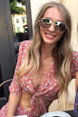 I live in the south and it's so humid. Perfect outfit for being in the heat. A little loose on top. But I'm small frame. I'm just under 5'10" and the skirt is the perfect length. Not too short or too long. Love it! - Tiffany P.