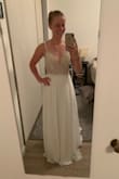 This wasn't the initial style of dress that I was thinking for my wedding dress. However, when I tried it on it instantly felt amazing and I LOVED it! It feels really sexy and special, perfect for a bride :) - Abigail O.