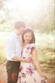 I got this lovely dress specifically for my engagement photos! While the bust area was loose for me, a little safety pin was all it needed. - Jacey J.