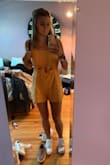 This romper is amazing. I ordered it in white for my birthday and loved it so much I got it in yellow too. The color is so vibrant and made me look tan. It's super comfy too! - Sara B.