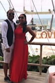 Very nice dress and I love the color. I had to cut a little bit was a little long for me. I used for a beach weeding it was amazing for the occasion. I love the fabric. - CANDY A.