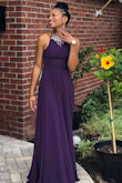 I loved this dress and got SO many compliments. I had to get the bottom of the dress hemmed about 2 inches. Also, be sure that you leave time when getting ready to basically have someone lace the back of the dress for you. Definitely a must buy. - Olivia H.