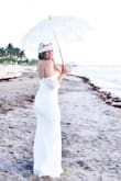 I can't tell how beautiful this dress felt and fit. Wore on my wedding day and felt absolutely beautiful in it. No one would believe what I paid for it either. Was an absolute hit! Love Lulus! - Stephanie T.