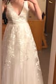 I am so in love with this dress! It's so much better than I imagined it being. The quality of the material is so durable. The straps are a little loose but not by too much! And the detailing is so beautiful. I can't wait to wear this dress to my wedding. - Carissa M.