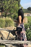 I own several Lulus dresses. This one is no different than the rest I own. Like usual I do get them hemmed. I own two diff prints in same kind of style and I love wearing both of them due to the versatility of the color combinations and prints. I will link both of them. Must buy for any occasion I think. I wore mine to my birthday brunch. - Marina
