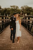 I can't believe how perfect it was! I was sooo in love with how it fit. I got married in this dress and felt stunning. When my husband saw me his reaction was everything... and that was just an elopement dress. - Victoria M.