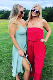 I bought this for my birthday wine tour and I received so many compliments. I felt BEAUTIFUL that day. I wore a sticky bra and it was perfect and comfy. Buy the dress. - Ashley A.