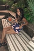 This fit perfectly! A little tight on the waist, but it helped define my figure! Love the length of the shorts, very feminine and classy! I recommend some fashion tape on the top, just in case! - Danielle P.