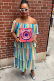 I wore my dress at my daughter's graduation ceremony. I got so many compliments. It was flattering. I love the colors, the fit, everything! I felt so confident wearing it. - Muriel W.