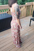 I bought this for a wedding for NEXT year. Honestly, the bride picked it out because it goes with her theme of bridesmaid dresses.. but I wanted to write that I read every single review, measured myself and due to that this dress fits perfect! And because of the fit, even if I add a few pounds by next year I know I'll be fine! - Brianna H.