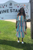 Wore this dress to the Hampton's to a Vineyard on a girls trip. This dress is everything, got so many compliments. - Sereta S.