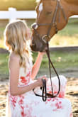 I loved it! Was the perfect dress for my Senior photo shoot. - Michel J.