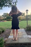 Wore this to a summer wedding. The material was perfect - it was stretchy but also sucked you and was supportive in at all the right places. Felt so comfortable and sexy all night! Can't wait to wear it again! - Kristen H.