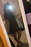 I love this dress. It's a perfect casual dress with sandals and a jacket, but could easily be dressed up with heels. The fabric is loose fitting, very soft and very comfortable. Definitely recommend! - Caitlin