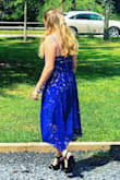Loved the color and lace detail! It was perfect for a summer Cape Cod wedding! - Emily S.