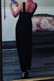I wore this to my cousin's black tie wedding in Los Gatos, Ca, where everyone is stunning and still had so many ladies approach me to tell me how fabulous I looked. Great choice and it was comfortable and no fuss. Look for a bra with a clear strap in the back or no back strap because it is all lace. - Nicole P.