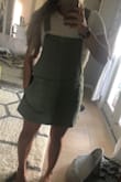 I was nervous about this because I have a big butt, hips and athletic thighs but the large was plenty roomy and does not ride up when I'm walking. Very cute and highly recommend mend!! - Emily W.