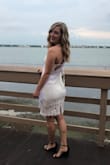 I ordered this for my bachelorette party, and it's absolutely perfect. It's very flattering, and the open back is very sexy without being over the top. - Alex C.