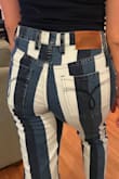 Ordered these in my normal size without checking the size chart and had
to size 2 sizes up but that was accurate with the size chart.
My mom has this brand of jeans in the 70s!! She freaked out when I saw them, their made to make your butt looked good! She said, they're so cute and unique and they do make my butt look nice! I got so many compliments! - Andrea G.