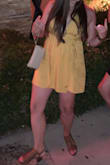 It's hard to find the right occasion to wear this dress and to figure out how to make your boobs stay inside of/look good in it, but it is so worth it. Bachelorette party in Palm Springs and with a halter bralette were the answer. It looked awesome and I loved wearing it! - Eva M.