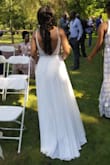 Words can't describe how amazing is this dress. I was very hesitant at first worrying it won't fit but I cried the day I tried it. It's so elegant and sexy...I got hooked even though I knew finding the appropriate bra won't be easy.
I still get compliments from everyone and my husband was ecstatic...
Lulus is forever part of our great memories! - Aurelie N.