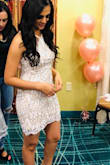 This dress is just beautiful!! Wore it for my bridal shower and everyone complimented on the dress. - Joana V.