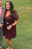 I love this dress! It's comfortable and very pretty. I wore it to a wedding and got so many compliments on it! - Samantha B.