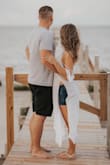 Even though it's a cover up, I loved the look with shorts! I wore it for pictures on the beach with my s/o. With a lacy bralette, it was super cute. This is a very versatile piece! - Rebecca L.