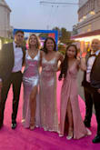 This was my second choice dress, but I ordered my first choice dress in the wrong size so this one was the winner! And I was pretty darn happy with it. Good quality, very elegant and classy. No alterations needed (with 3 inch heels it was just right above the floor) and thank goodness for the adjustable straps (I usually need to shorten straps because of my small chest). As a smaller-chested woman with bigger hips, I don't think it was the most flattering cut I could have chosen, but it was still very flattering and I got tons of compliments. Only downside is that the straps are quite thin and I imagine could snap if someone steps on the dress by accident. - Audrey M.