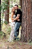 Wore for my engagement pictures and received so many compliments. This dress fits perfect and the material is amazing! The colors are absolutely beautiful!! - Leeann S.