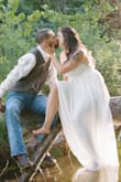 Used this for engagement photos. Got in the river and the material easily washed out any dirt. Many compliments! - Megan D.