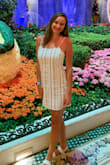 You can easily make this dress fancy or casual depending on the shoes. I've worn it with platforms and I've worn it with cowboys boots. One of my favorite gameday dresses. - Madison M.