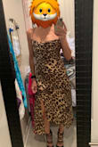 Loved everything about this dress but something just didn't fit me right. I can't pin point what though. It was a little long too. Or more that I'm a little short for this dress. I wanted to love it bc I love the print. Maybe I just can't pull off the print but I would suggest it to anyone. 

This dress doesn't have any pull/stretch, so any smaller won fit my hips but the small didn't lay right on my waist. Kept moving. - Ashley N.