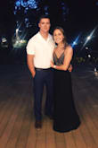 I wore this to a wedding and received so many compliments. The beading falls off, and a bit tight around that area but overall a beautiful fitted flowy dress. - Julia