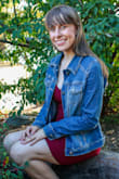 I bought this dress in the black color because I fell in love with the style and fit of the dress in the pink and red colors!! The dress is perfect for an LBD. I used the other dresses (pink and red) for Senior pics and Homecoming! - Lizzy S.