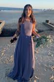 Wore this as a bridesmaid and it was hit! It's a little long so you'll have to wear high heels, but it really was perfect. Oh. - Victoria L.