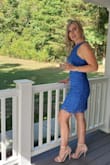 This dress is absolutely beautiful! Great quality and fits true to size! Have it in blue and white colors, and in love with both. - Anastasia C.